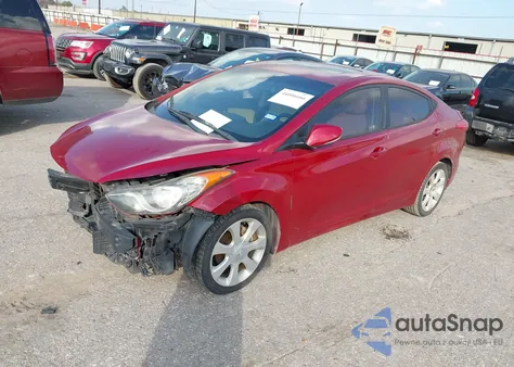 2011 Hyundai Elantra Limited (Ulsan Plant) z USA, uszkodzony, nr VIN KMHDH4AE9BU156752